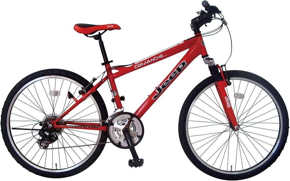 Amazon | JEEP(ジープ)26インチ21段変速フロントサスマウンテンバイク